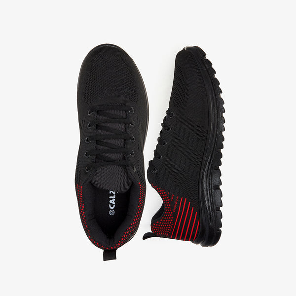 Buy BLACK Knitted Trainers for Men – Soloto