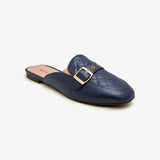 Women's Buckled Mules