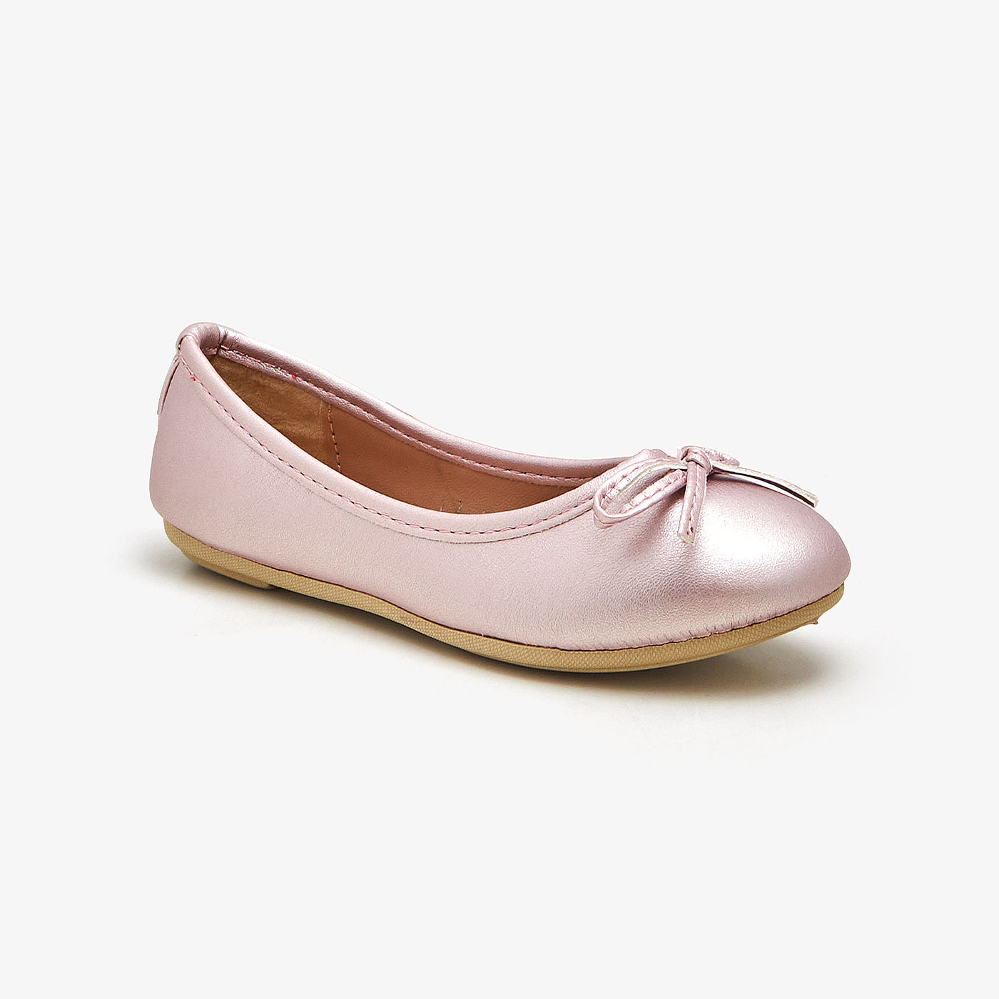Buy PINK Bow-Tie Pumps for Girls – Soloto - Main Image