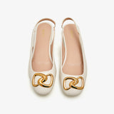 Women's Embellished Slingbacks