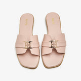 Women's Decorative Buckle Flats
