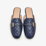 Women's Buckled Mules