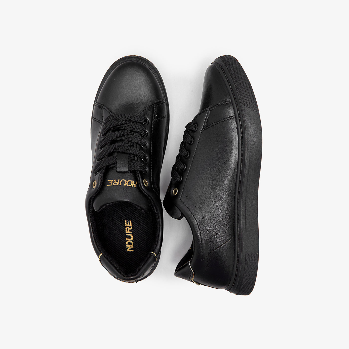 Buy BLACK Casual Lace Up Trainers for Women Soloto