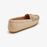 Women's Chain Trim Slip-Ons