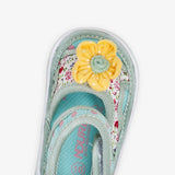 Floral Motif Sandals for Girls