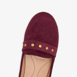 Rivets Cut Out Mules for Women