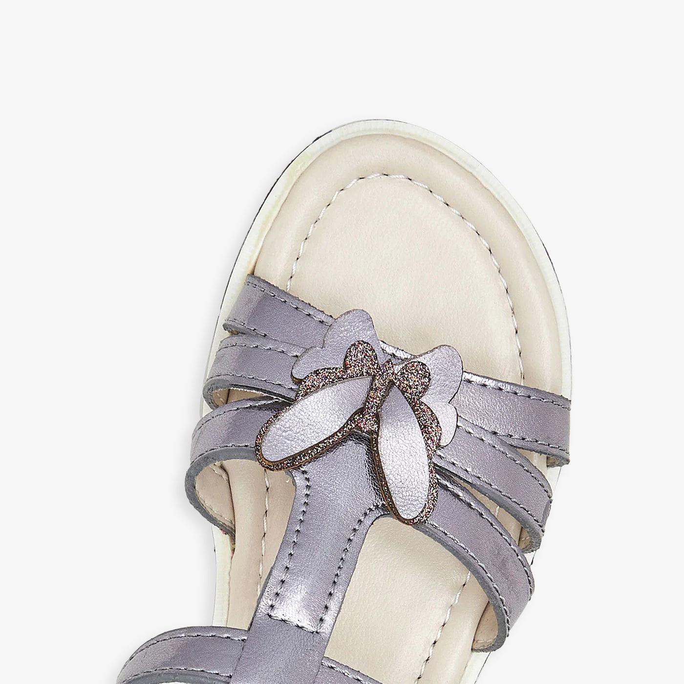 Girls discount grey sandals