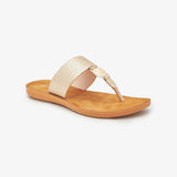 Trim Buckled Chappals for Women