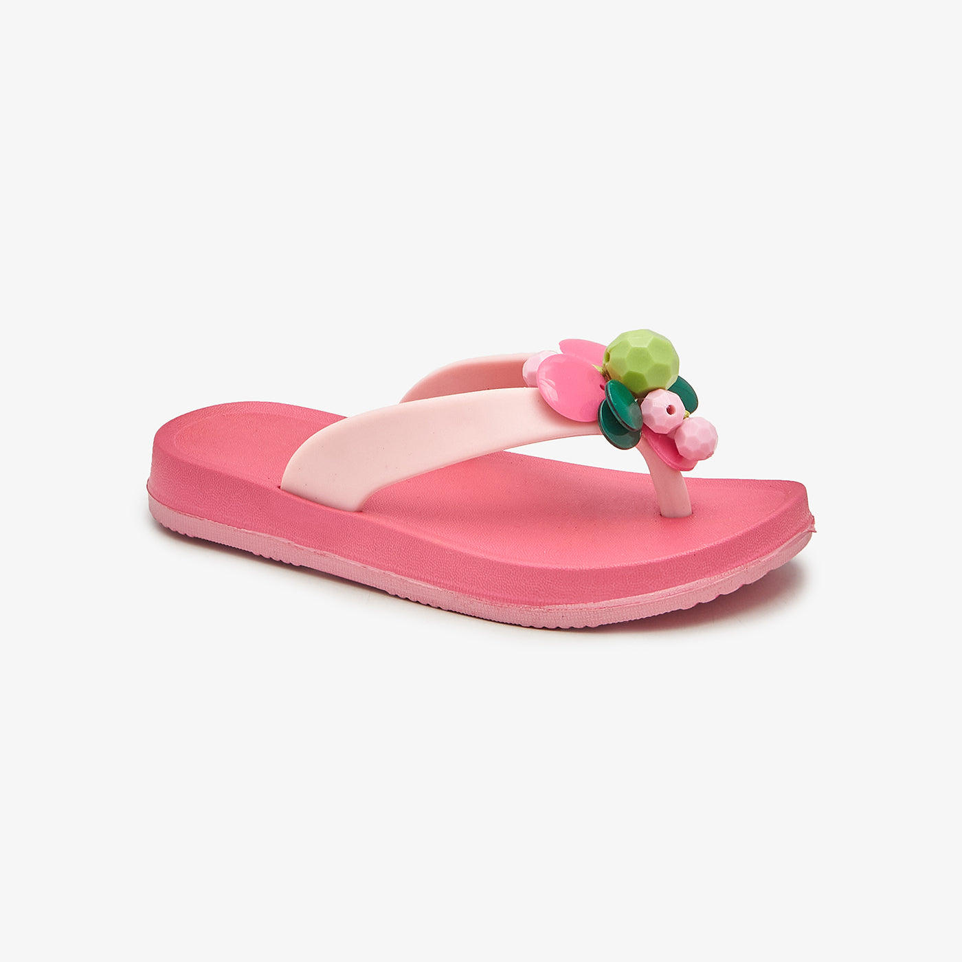 Buy FUCHSIA Buckled Chappals for Girls – Soloto