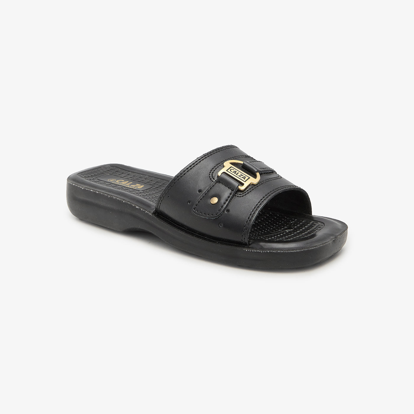 Buy BLACK Traditional Chappals for Men – Soloto