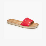 Suede Slides