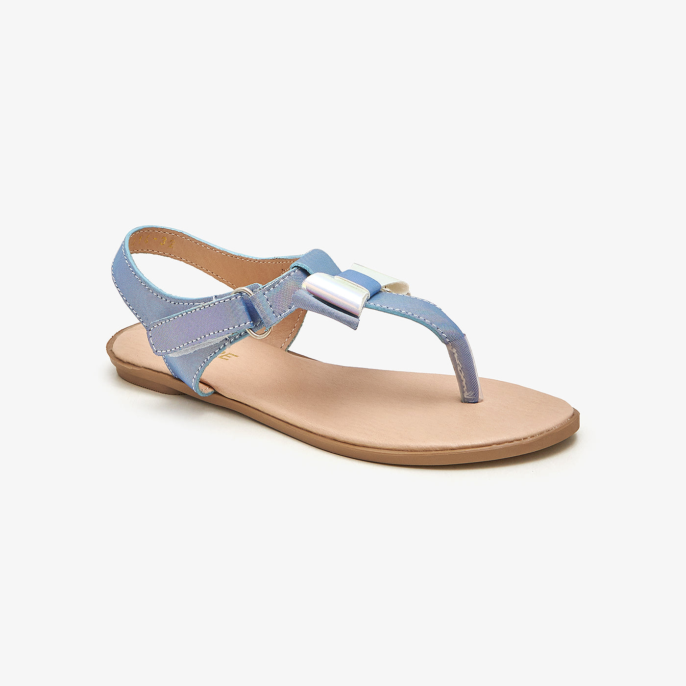 Buy RNB/BLU Bow Tie Girls Sandals – Soloto - Main Image