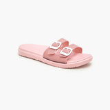 Strappy Buckled Slippers