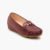Women's Buckled Moccasins