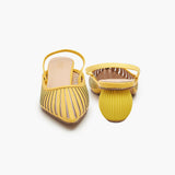 Spherical Heeled Slingback