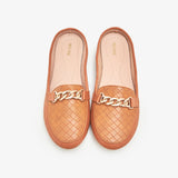 Women's Chain Embellished Mules