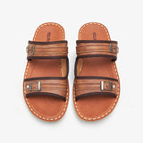 Men's Double Buckle Chappals