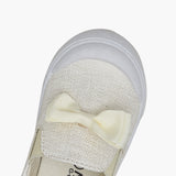 Shimmery Slip-On Shoes