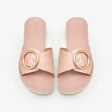 Women's Circular Trim Flats