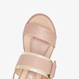 Double Strap Buckled Sandals