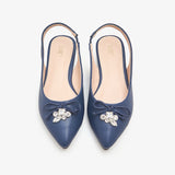Girls Sling Back Flats