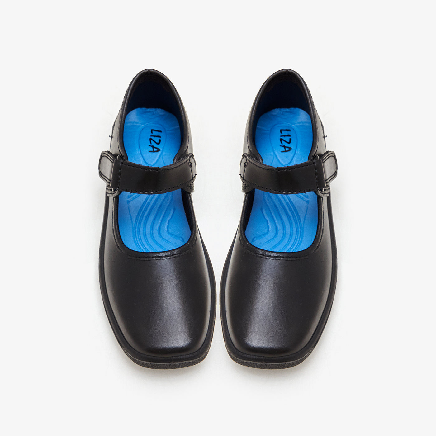 Buy BLACK Girls' Adjustable Mary Jane Shoes – Soloto