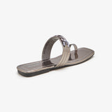 Women's Metallic Toe Ring