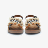Leopard Print Girls Sandals