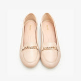 Women's Chained Loafers