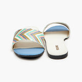Embroidered Slides