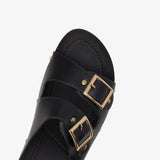 Metallic Buckle Women  Chappals