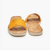 Suede Slides
