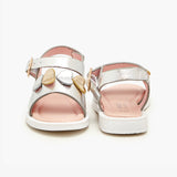 Girls Metallic Sandals