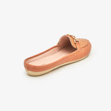 Women's Chain Embellished Mules