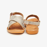 Cross-Strap Girls Sandals