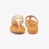 Trim Buckled Chappals for Women