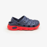 Boys Perforated Slingback Sandals
