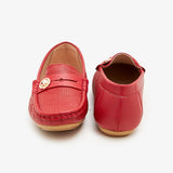 Women's Pearl Buckled Moccs