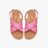 Cross-Strap Girls Sandals