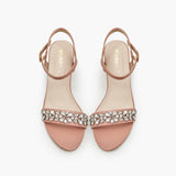 Stone Embellished Women's Heels