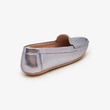 Metallic Loafers for Women