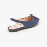 Girls Sling Back Flats