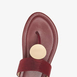 Buckled Flat Chappals for Women