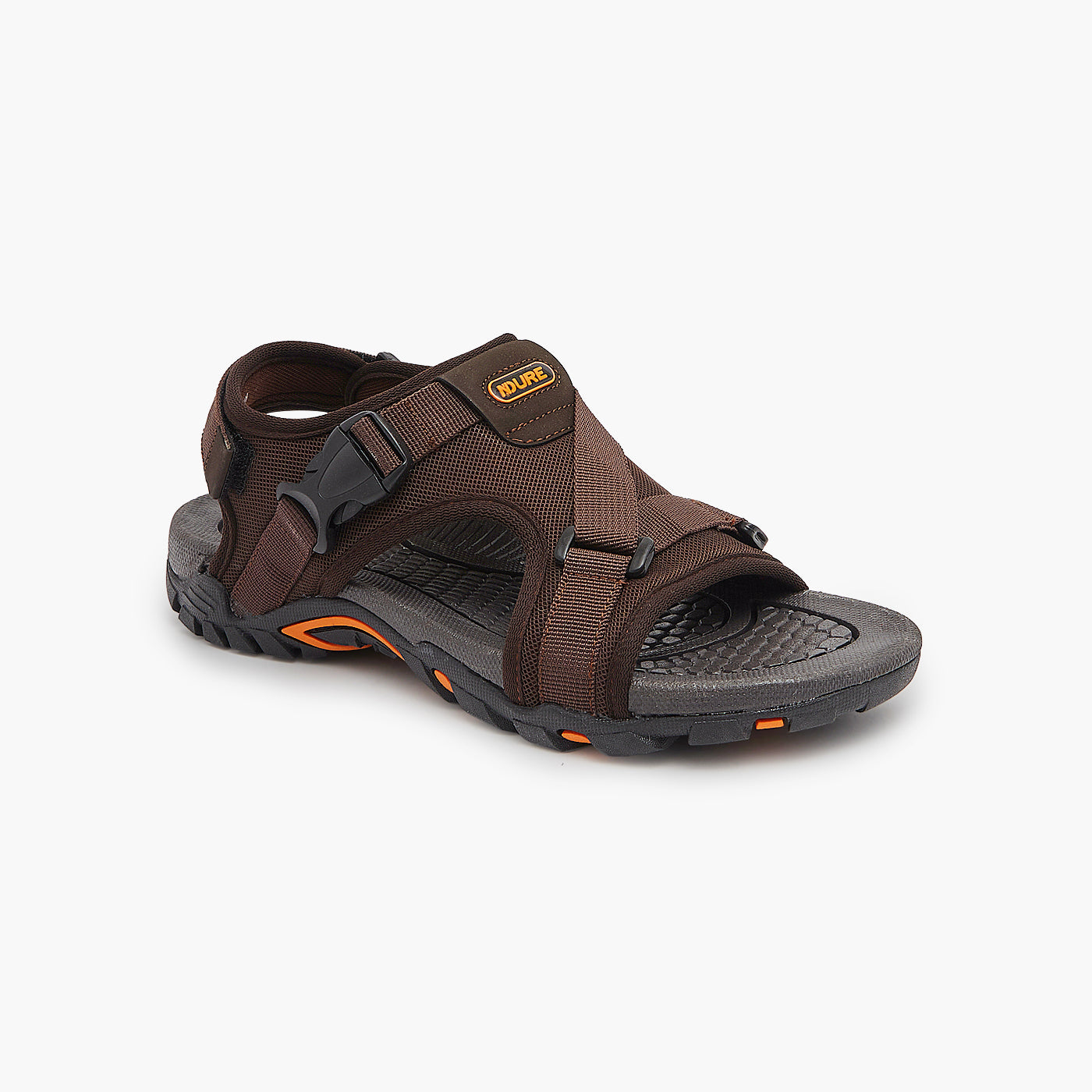 Buy BROWN Men's Comfy Sandals – Soloto - Main Image