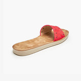 Suede Slides