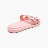 Strappy Buckled Slippers