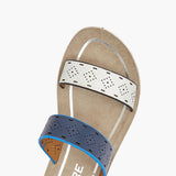 Doubled Strap Girls Chappals