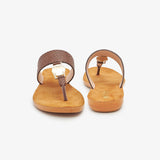 Trim Buckled Chappals for Women