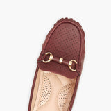 Women's Buckled Moccasins