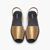 Women's Metallic Toned Sandals